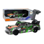 LEAN Toys RC Remote Control Car 1:16 Rubber Drift Wheels Gray-Green