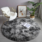 Strado Round Ombre Shaggy 80x80 Ombre Grey
