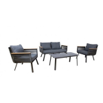 Evelekt MALAGA table, sofa and 2 chairs