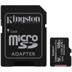 Kingston 128GB Canvas Select Plus 100R micro SDXC UHS-I + Adapter SDCS2/ 128GB