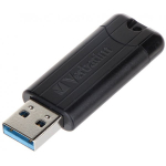 Verbatim 256 GB USB 3.0 Store &reg;n&reg; Go PinStripe Black 49320