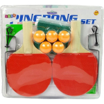 LEAN Toys LeanToys Table Tennis Ping Pong Set Sticks Volley 5 Balls