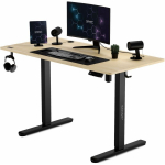 SENSE7 Electric Gaming Desk Nojo Black Pine 120x60 cm