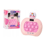 LEAN Toys Pop-It Wac A Mole Game Unicorn Lights Sounds Pink