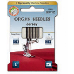 Organ Needles JERSEY N-80 ECO- 5pcs