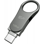 Silicon Power 128GB Mobile C80 USB 3.1/ USB-C Titanium