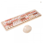 Mofii Wireless kyeboard with optical mouse Beige