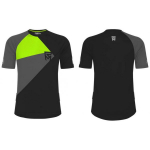 Rock Machine RF110318 Trail Jersey SS Men L Black/ Gray/ Green