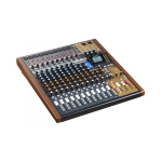 TASCAM Tascam MODEL 16 audio mixer 16 channels 20 - 30000 Hz Black, Gold, Woo