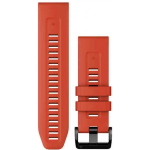 Garmin QuickFit 26mm Silicone Watch Band Flame Red