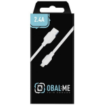 Obal:Me Simple USB-A to Lightning 1m White