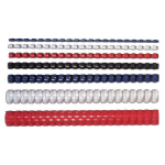 Fellowes A4 Plastic Binding Combs White 25mm 50pcs