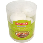PROVENCE Candles Ball White &Oslash;4.5x3cm 8pcs