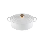LE CREUSET Čuguna katls 27cm | 4,1L wht