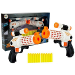 LEAN Toys Set of guns + foam cartridges suction cups