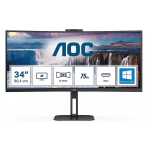 AOC CU34V5CW/ BK 34" VA 21:9 Curved