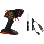 LEAN Toys Large Remote Controlled Sports Car 1:10 Turquoise and Black