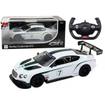 RASTAR RC Sports Car 1:14 Bentley Continental GT3 White