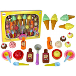 LEAN Toys LeanToys Sweets Set Ice Cream Cupcakes Sauce Spoons