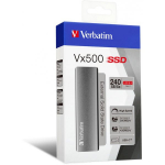 Verbatim Vx500 240GB External Silver 47442
