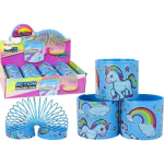 LEAN Toys Iconic Blue Unicorn Relaxation Spring 6CM