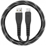 Energea NyloFlex Lightning to USB-A 1.5m Black