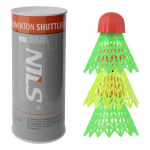 NILS Extreme Nils Extreme NBL6593 NYLON LED SPEEDMINTON DOPS 3 PACKS. NILS