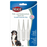 TRIXIE Spot On flea and tick protection for large dogs, 3&times;5ml