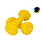Tunturi Dumbbells - Vinyl 2 x 1.5 kg