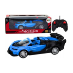 LEAN Toys Toy Car Remote Controlled Sports Car RC 1:18 Blue