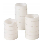Boltze LED candles white 3pcs