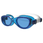 SPEEDO Futura Classic Junior, Clear/ Neon Blue