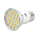 LTC LTC PS 24 LED LTC SMD5050 bulb, E27/ 230V, warm white light.
