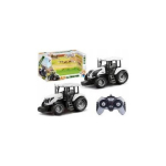 LEAN Toys Remote Controlled RC Tractor 2.4G Sounds White