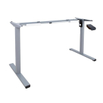 Evelekt Table leg ERGO OPTIMAL with 1 motor, silver grey