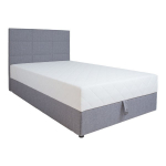 Evelekt Continental bed LEIKO 120x200cm, grey