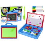 LEAN Toys Glowing Paint 2in1 Magnetic Drawing Board
