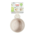ZOLUX Zolux Neo plastic hanging bowl beige 9.5cm