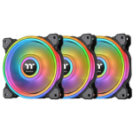 Thermaltake Riing Quad 12 RGB 3x120 mm Case Fan CL-F088-PL12SW-A