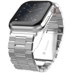 Swissten 42/ 44mm Silver Metal Band