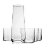 KROSNO SET TUMBLERS 350ML JUG 1.2L AG LUMI 5PCS