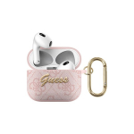 Guess "GUA34GSMP 4G Script Case Airpods 3" Pink