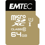 Emtec 64GB Elite Gold micro SDXC UHS-I