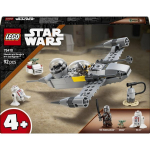 Lego Mando and Grogu&reg;s N-1 Starfighter&trade; 75410