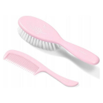 BabyOno BabyOno Baby brush and comb pink Baby Ono