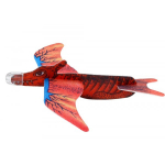 LEAN Toys Foam Dinosaur Plane In Red