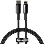 Baseus Tungsten Gold Type-C to Lightning 20W, 2m Black