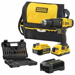 Stanley Stanley SFMCD711DMA 18 V drill/ driver 2 x 2 / 4 Ah battery pack
