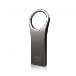 Silicon Power SP064GBUF3J80V1T Jewel J80 64GB USB 3.0 Titanium