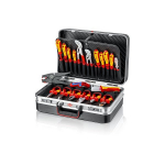 Knipex KNIPEX "Vision24" electric tool case, tool set (black, 20 pieces)